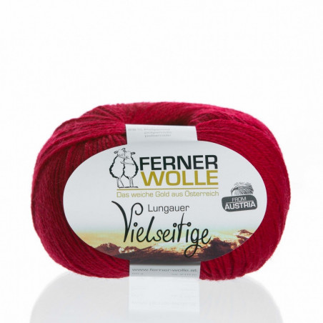 Ferner Wolle Vielseitige 210 - Farbe: V3 rot