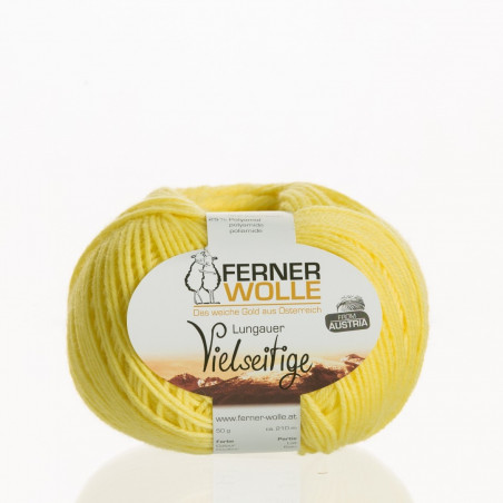 Ferner Wolle Vielseitige 210 - Farbe: V9 gelb
