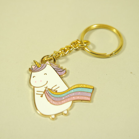 Sparkles - das strickende Einhorn - Schlüsselanhänger Sparkles - das strickende Einhorn - Schlüsselanhänger