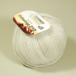 Ferner Wolle Vielseitige 210 - Farbe: V39 weiß melange