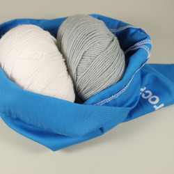Della Q Edict Cotton Pouch: It's crochet not knitting