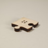 Knopf Puzzle aus Holz