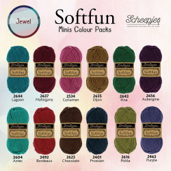 Scheepjes Softfun Minis Colour Pack Jewel