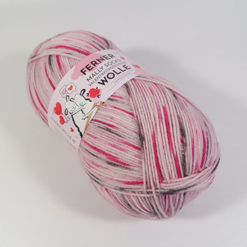 Mally Socks Valentinstagsedition - Farbe: 14.02.22