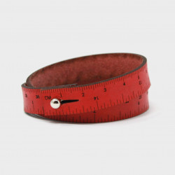 15-Zoll Wrist Ruler 38cm rot