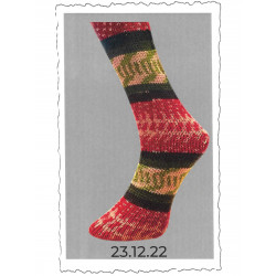 Mally Socks Weihnachtsedition - Farbe: 23.12.22