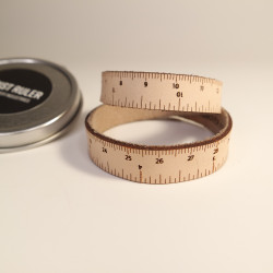 15-Zoll Wrist Ruler 38cm natural