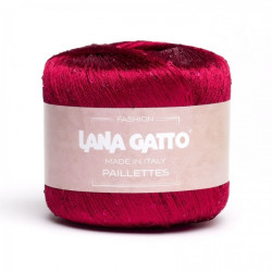 Lana Gatto Paillettes - Farbe: 8601 rot
