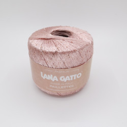 Lana Gatto Paillettes - Farbe: 8933 rosé