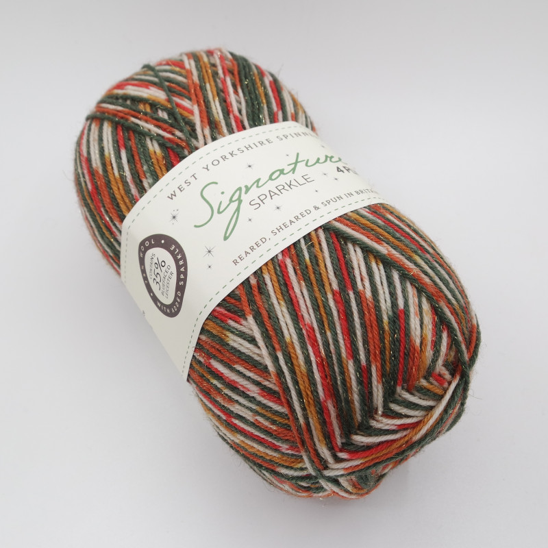 WYS Signature 4ply Sparkle Yuletide